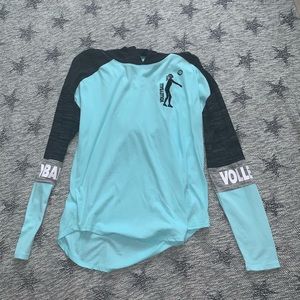 Light Blue Volleyball Shirt